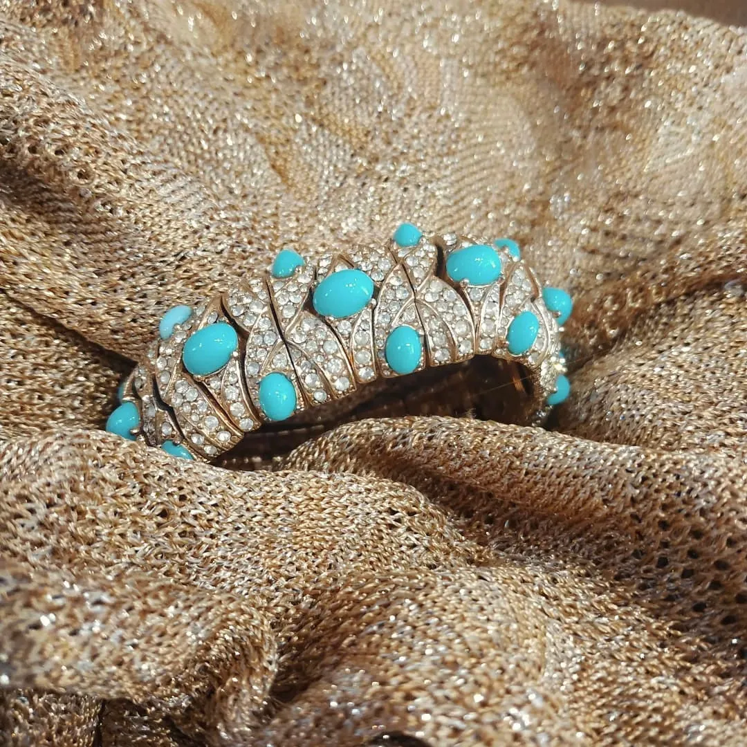 Vintage Ciner Turquoise Bracelet