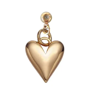 Vintage Heart Grip Charm