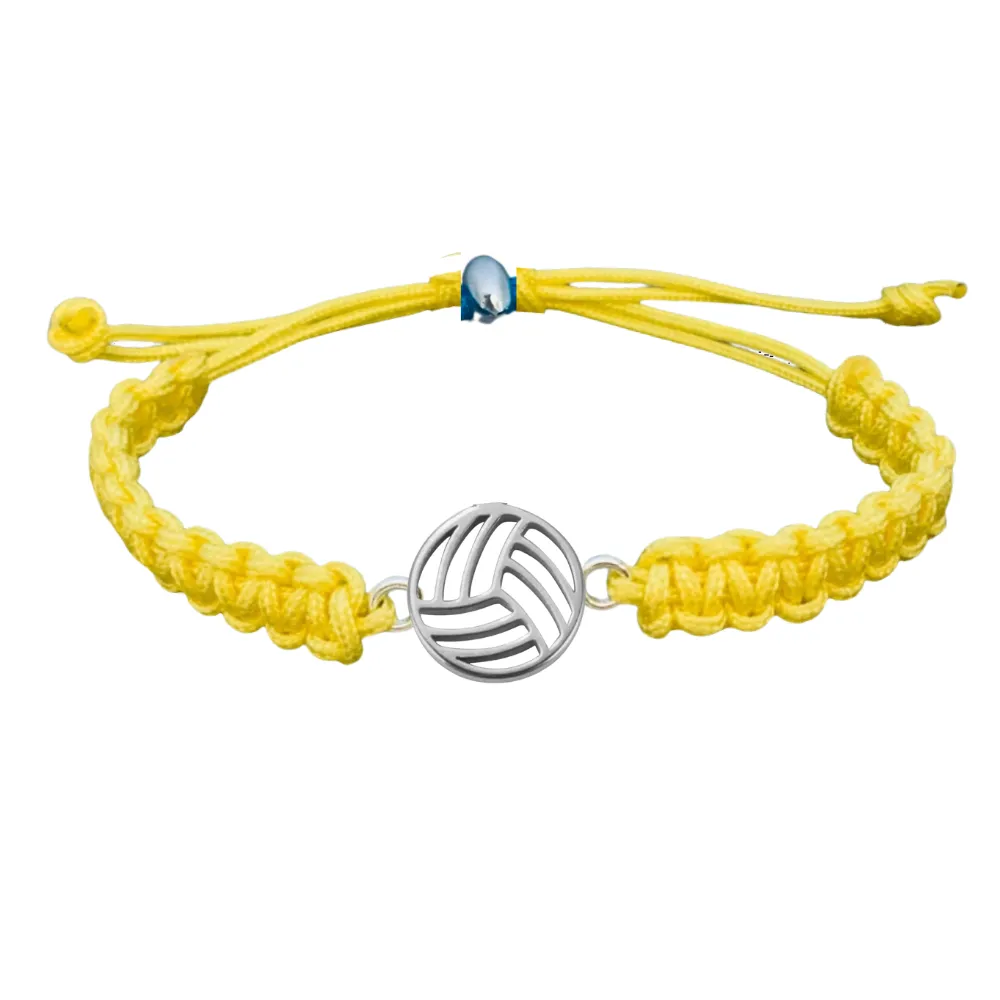 Volleyball Stainless Steel Bracelet - Pick Color