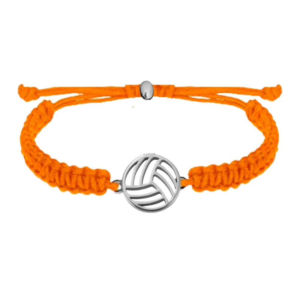 Volleyball Stainless Steel Bracelet - Pick Color