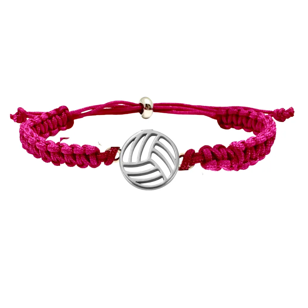 Volleyball Stainless Steel Bracelet - Pick Color