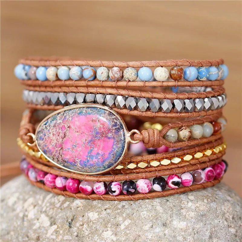 YueTong Yoga Gemstone Bracelet Collection