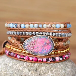 YueTong Yoga Gemstone Bracelet Collection