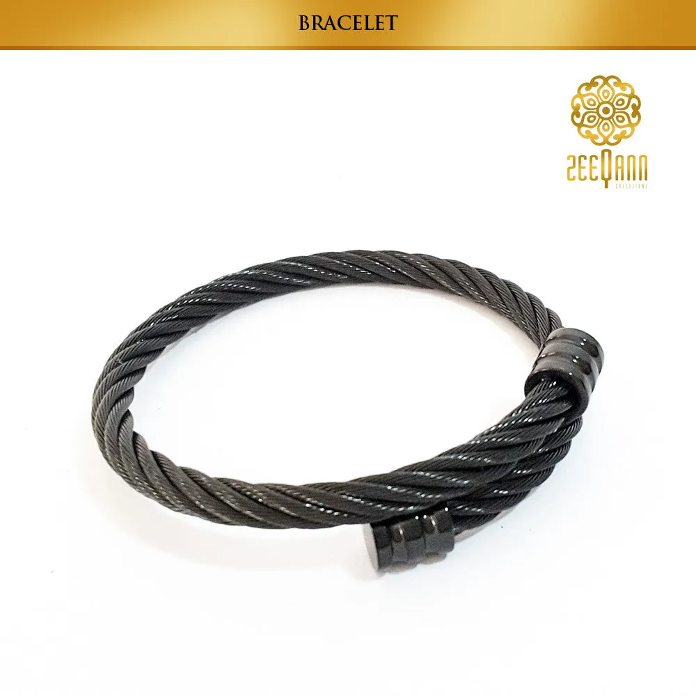 Zeeqann Men / Women Fashion Steel Bracelet - Magnetic Healing Cuff