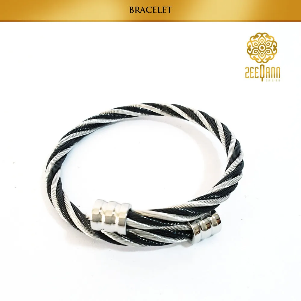 Zeeqann Men / Women Fashion Steel Bracelet - Magnetic Healing Cuff